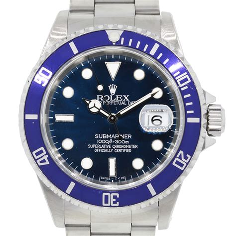 rolex submariner 2010 for sale|Rolex 16610 blue bezel.